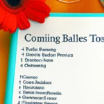 A close-up image of a detailed table of contents page from a blog article.