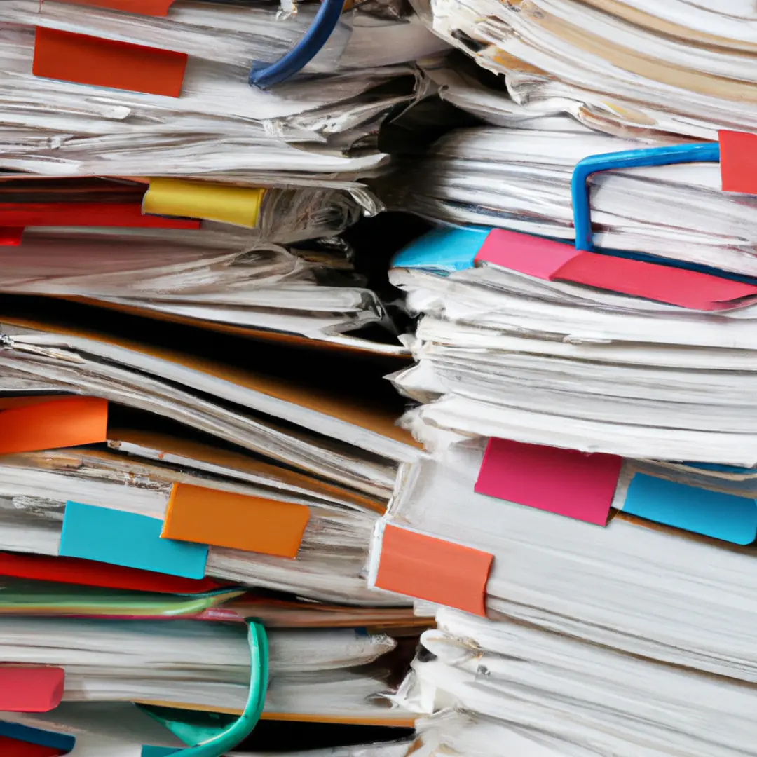 A stack of legal documents symbolizing the importance of protecting intellectual property for startups.