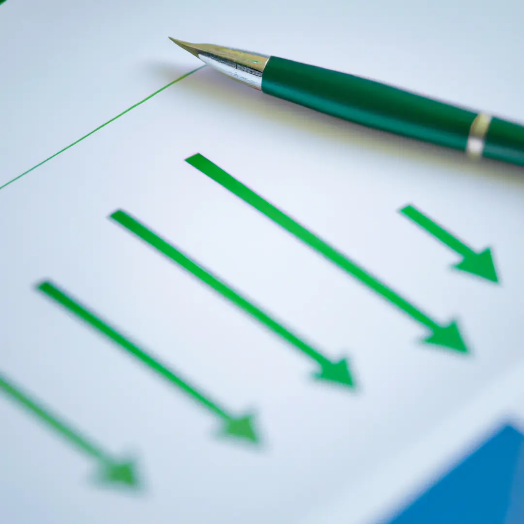 Graph depicting annualized rate of return increase