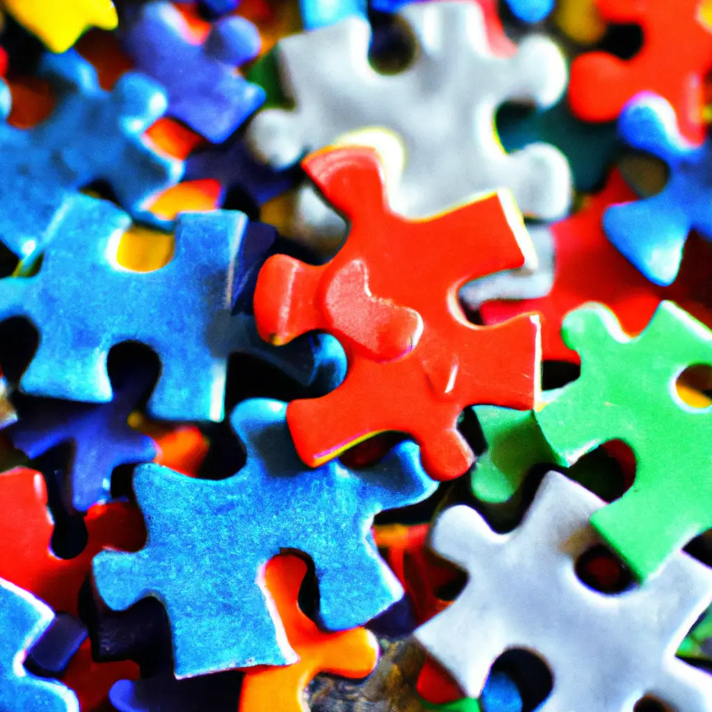 Colorful puzzle pieces representing intellectual property protection.