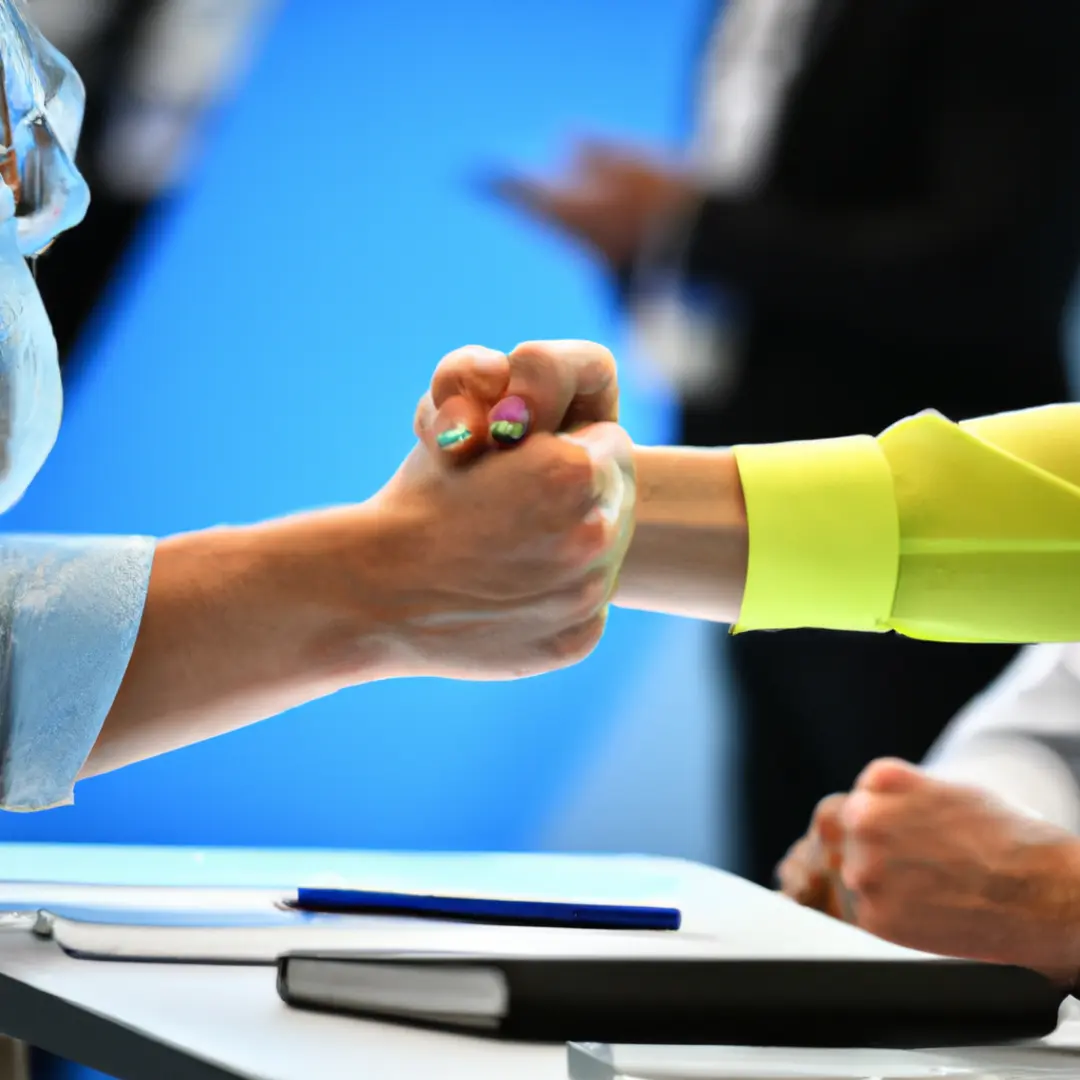 Diverse hands shaking symbolizing business partnerships and expanding customer reach without major investments.