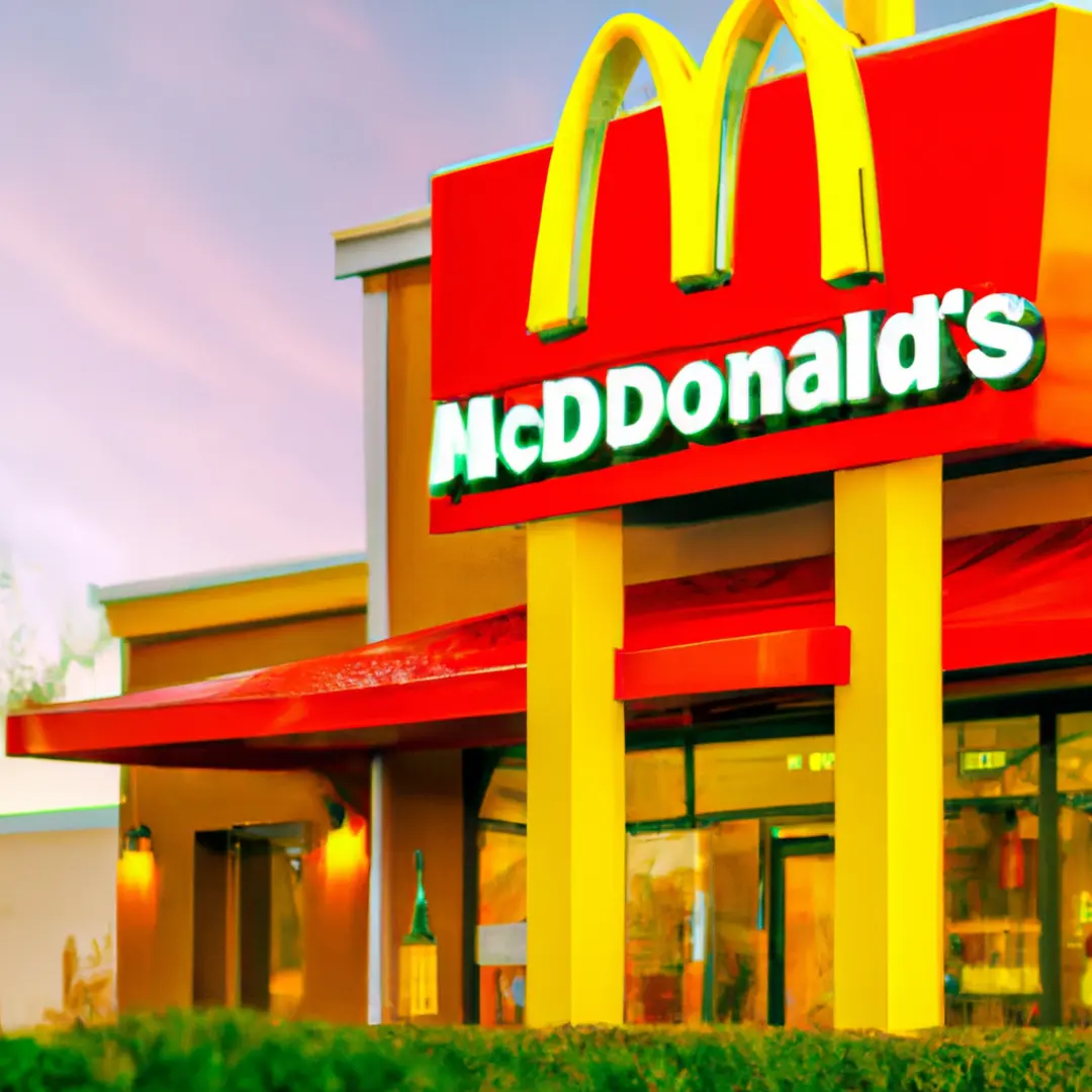 McDonalds franchise outlet showcasing successful business model