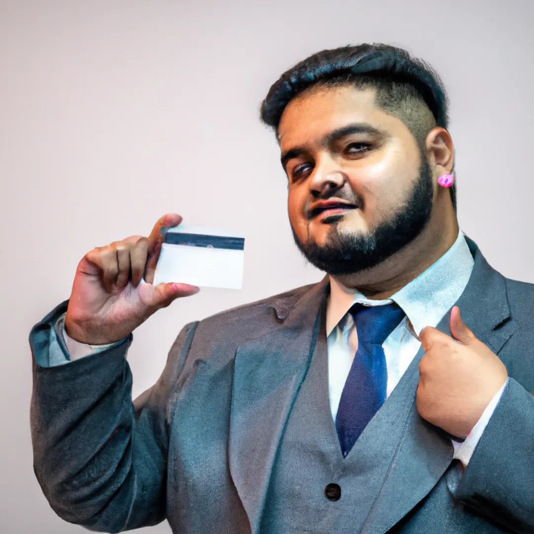 Entrepreneur holding a license card, illustrating the need for startups to navigate licensing requirements.