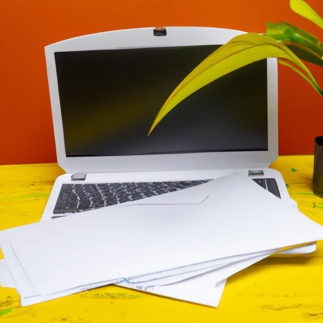 Legal documents and a laptop representing the useful legal assistance provided by government websites for startups.