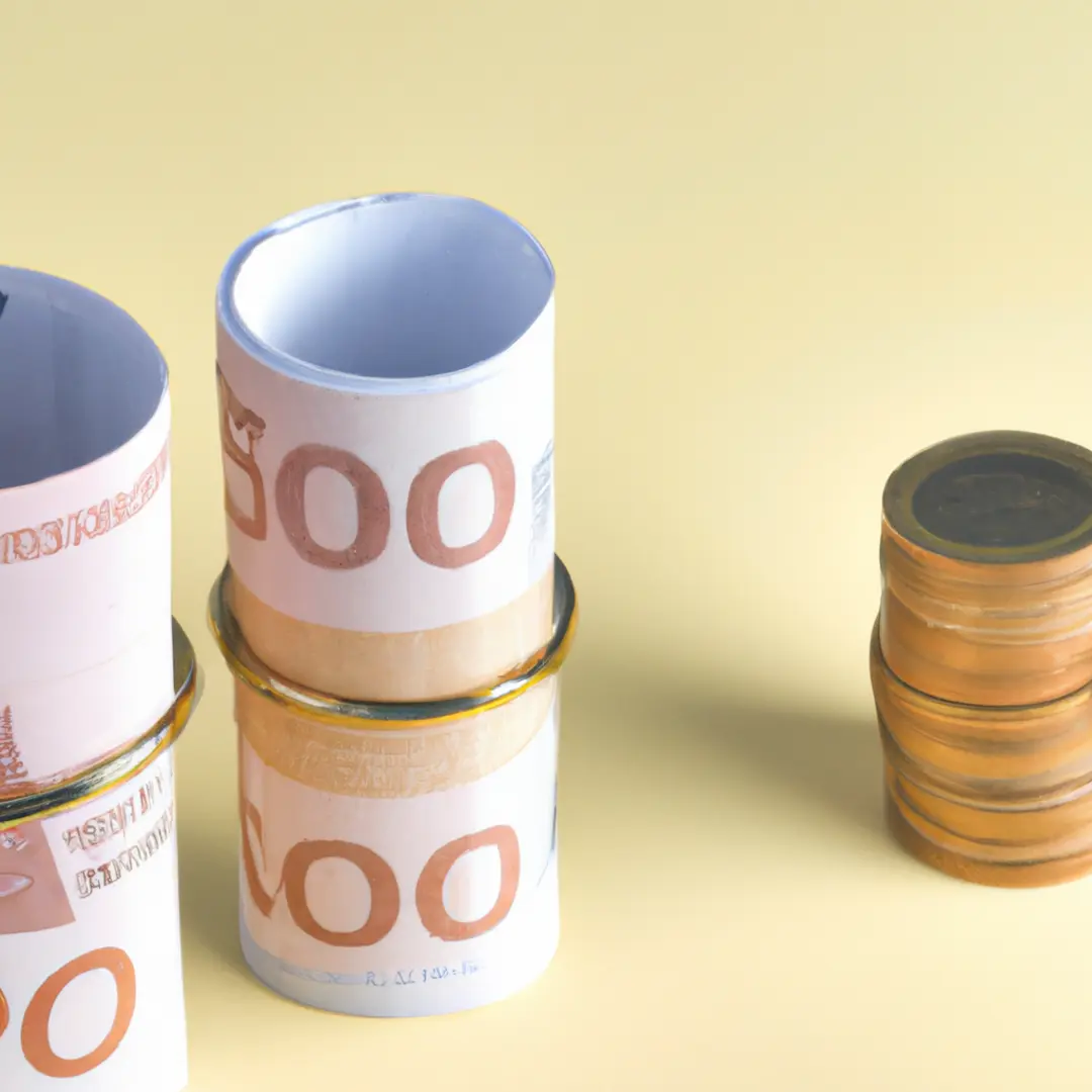 Graph comparing bonds and debentures return rates