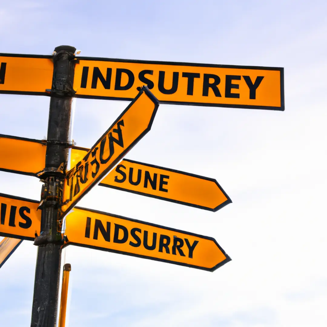 Regulatory maze signpost pointing to industry-specific regulations for startups.