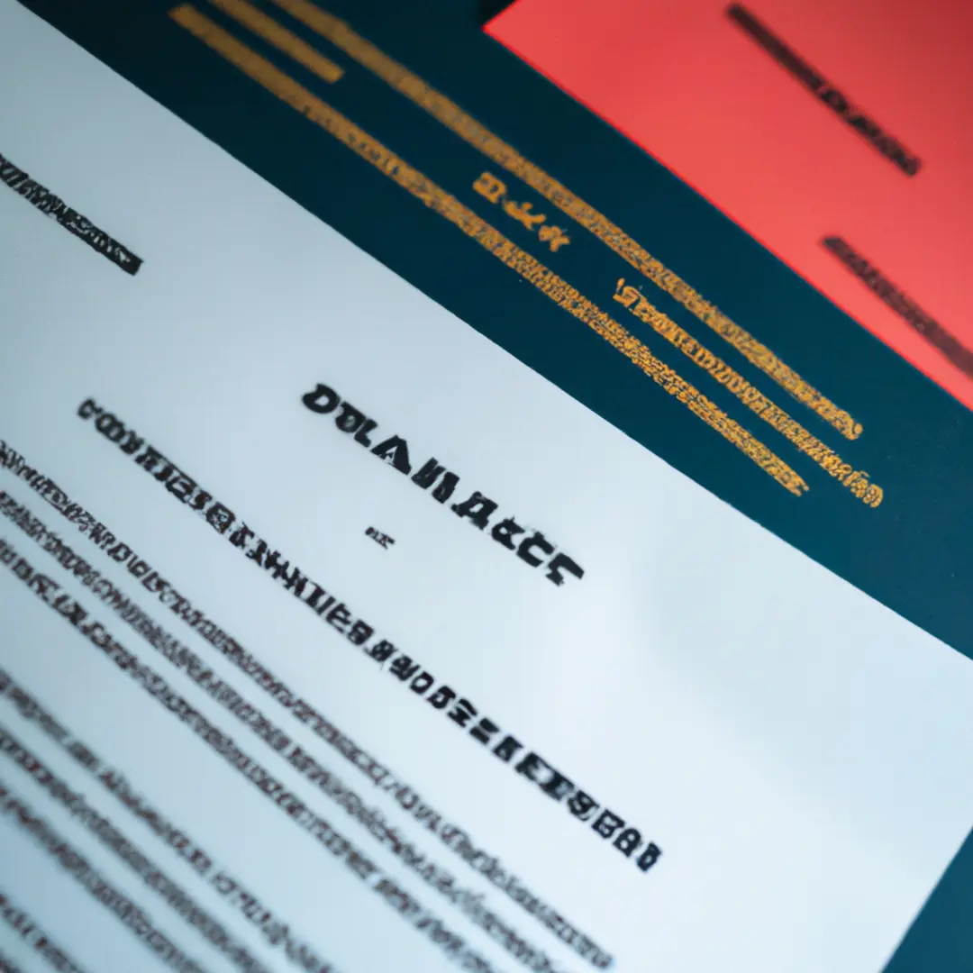 Minimalistic image of legal documents symbolizing the importance of intellectual property for startups.