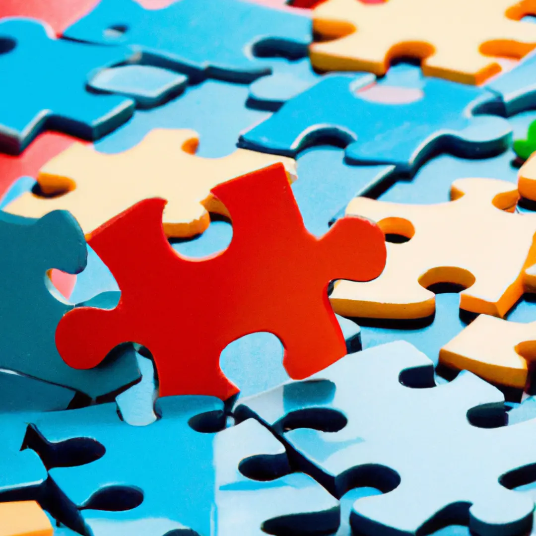 Caption: A visual representation of the due diligence process: a puzzle piece fitting into place.