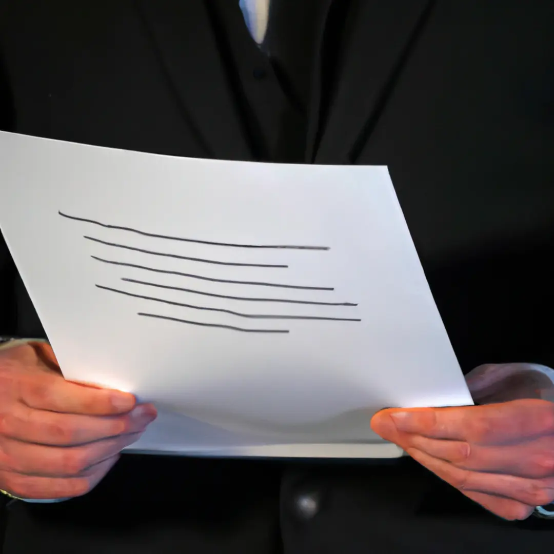 Business contract enveloped by a hand, representing the importance of contracts in startup success.