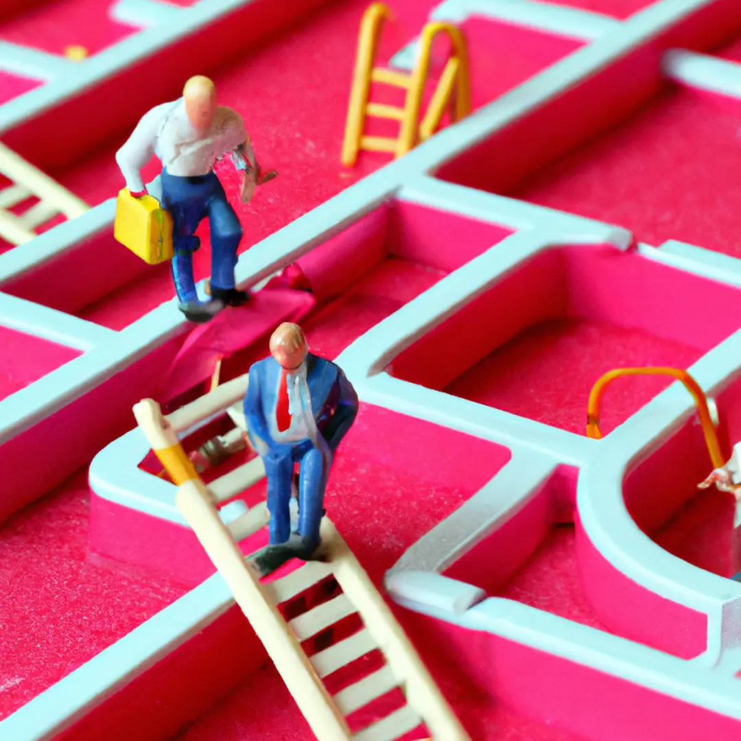 Startups navigating a maze of labor regulations to achieve compliance and avoid penalties.