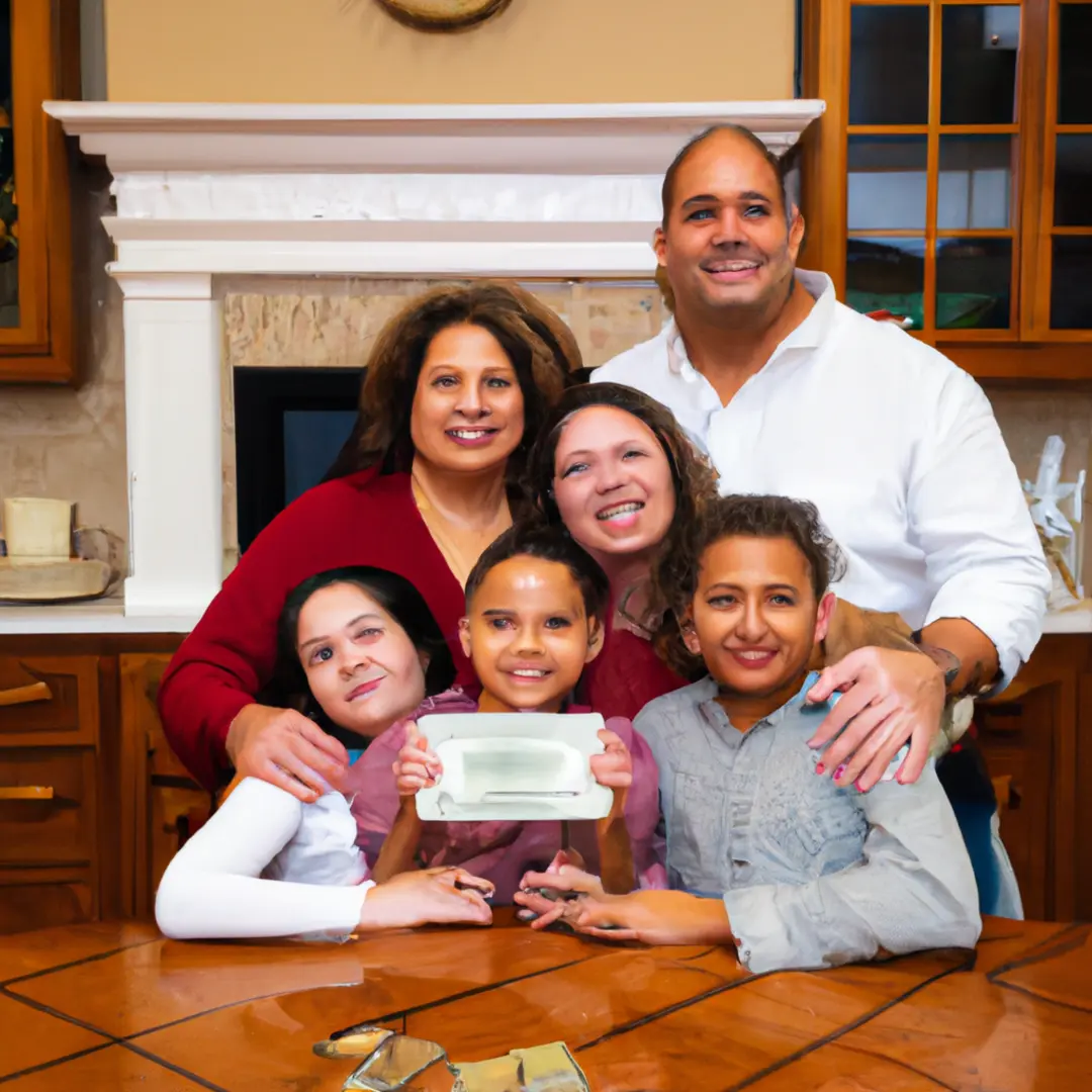 Happy family celebrating new fixed-rate mortgage