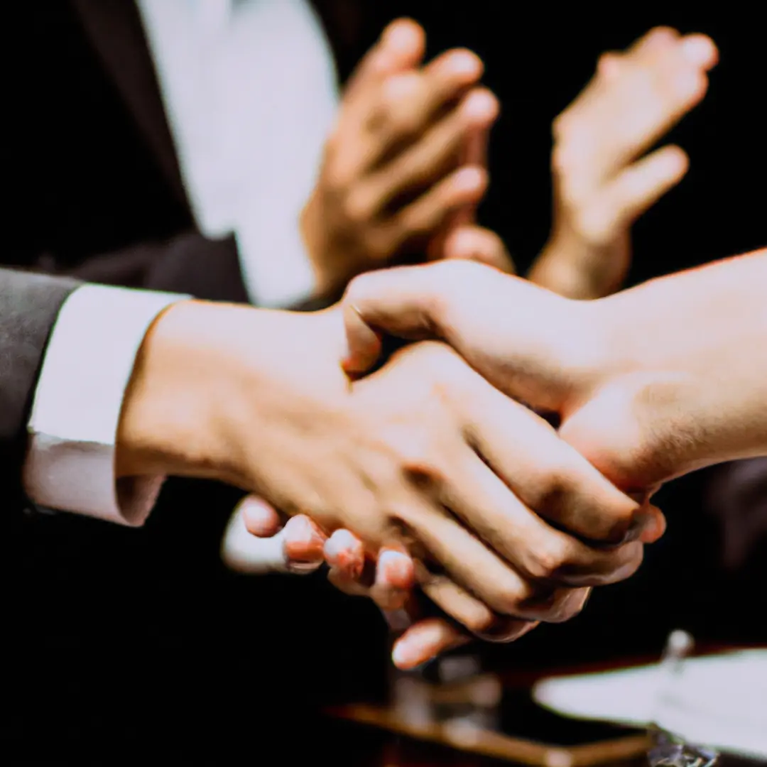 Image of a handshake symbolizing the importance of understanding legal practices for hiring employees in startups.