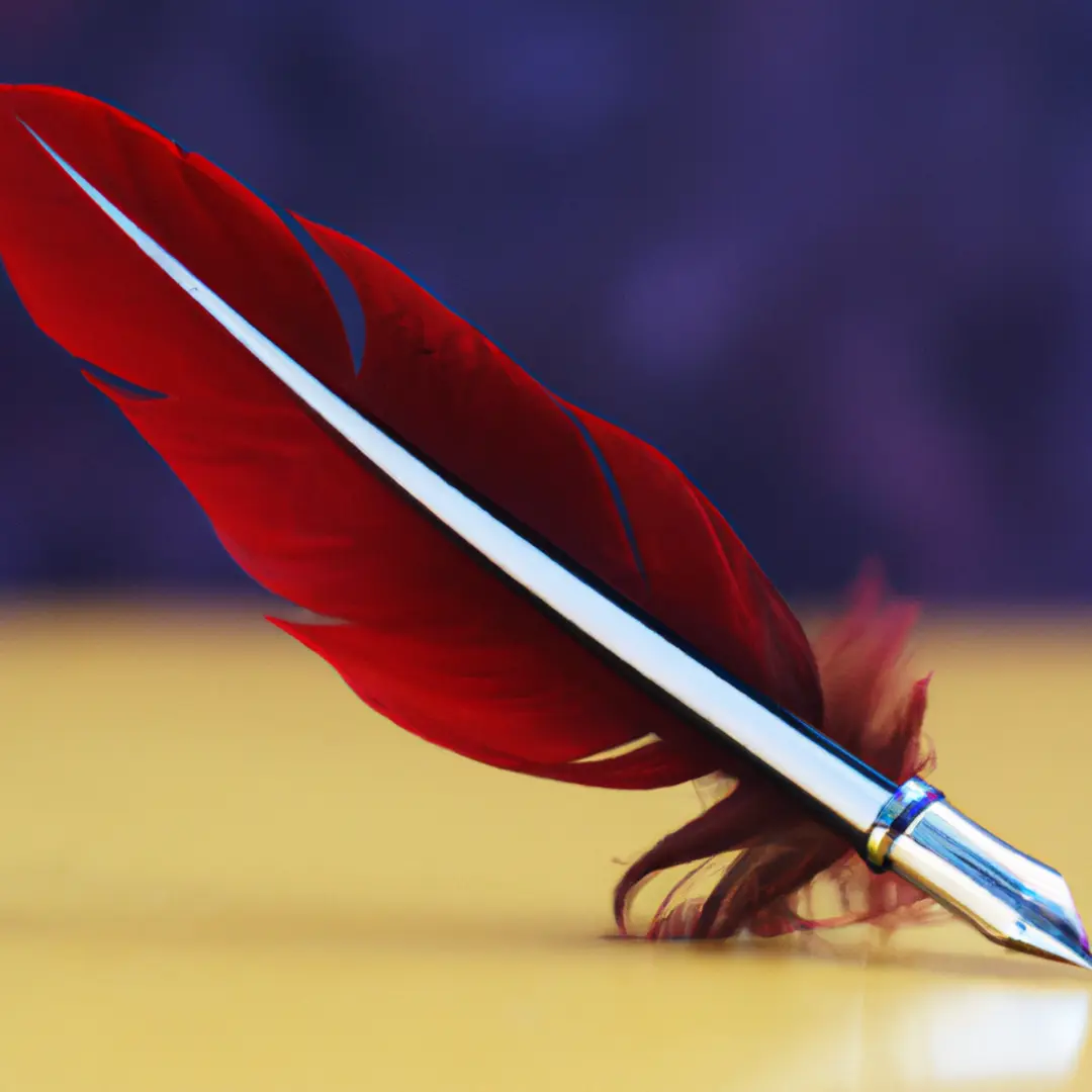 Contract signing with a feather pen on a clean desk.