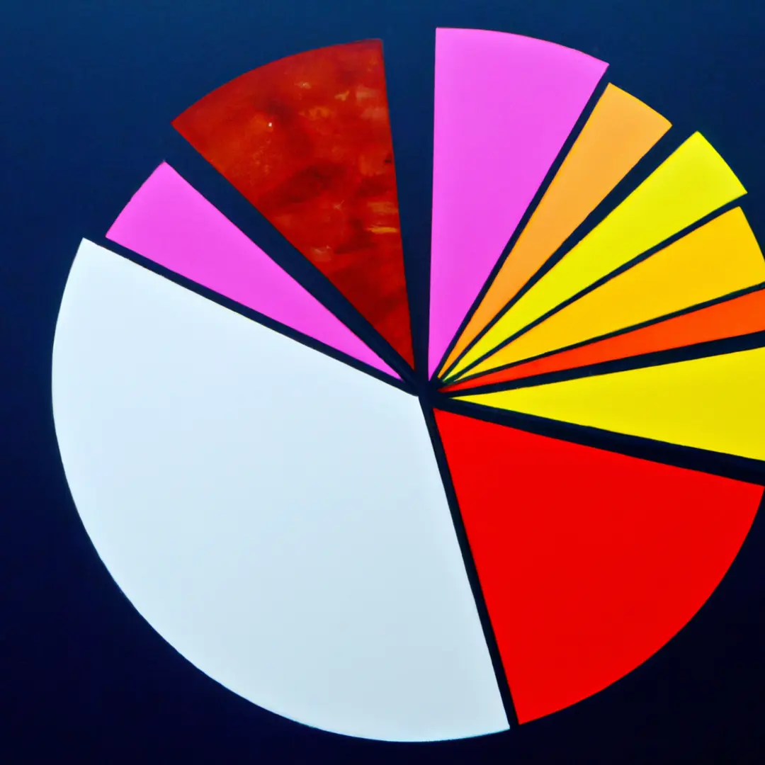 An image of a pie chart breaking down different sectors in economics.