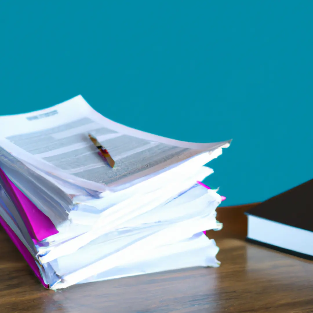 Stack of legal documents on a desk, representing the importance of customer and vendor contracts for startups.