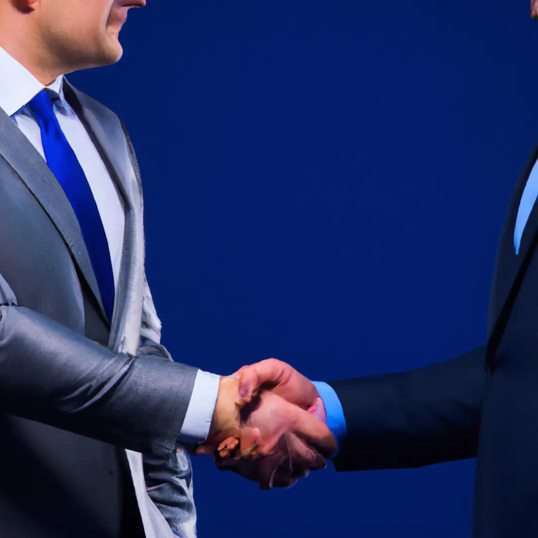 Handshake symbolizing compliance with securities laws and protecting startup and investors.