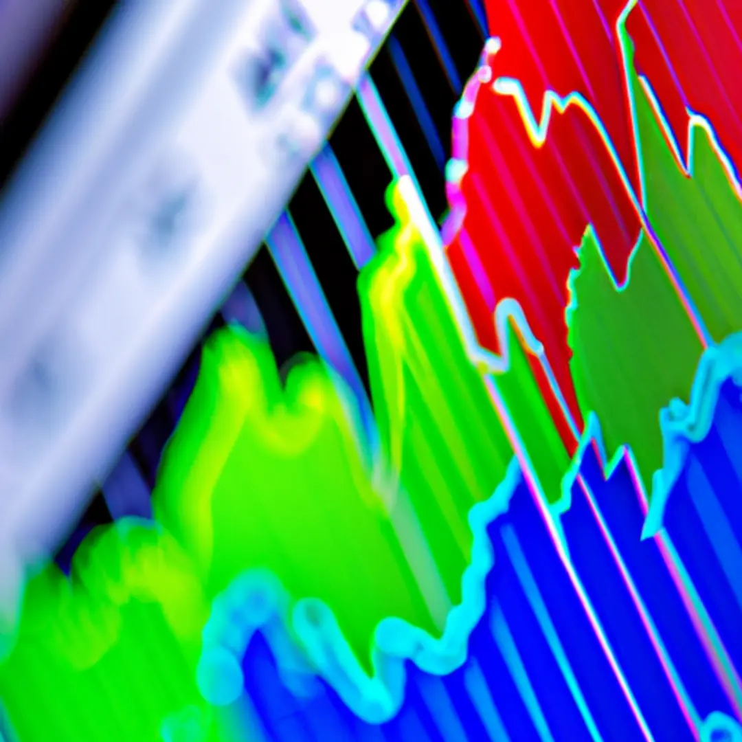 Image of a graph showing the alpha coefficient in a financial investment analysis.