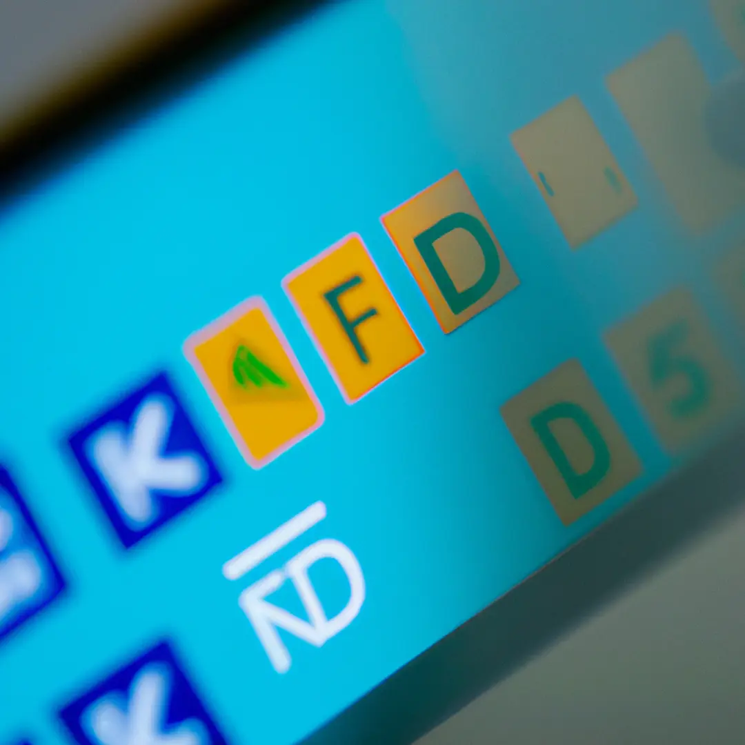 Close-up view of a digital screen displaying various unified ID solutions.