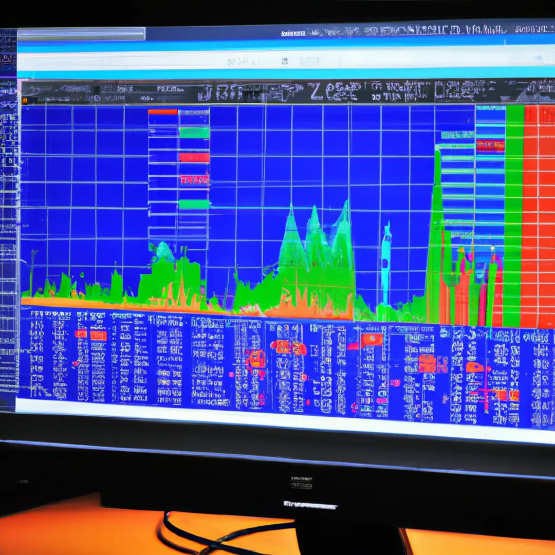 A digital marketing professional analyzing graphs and charts on a computer screen for cookie-free metrics.