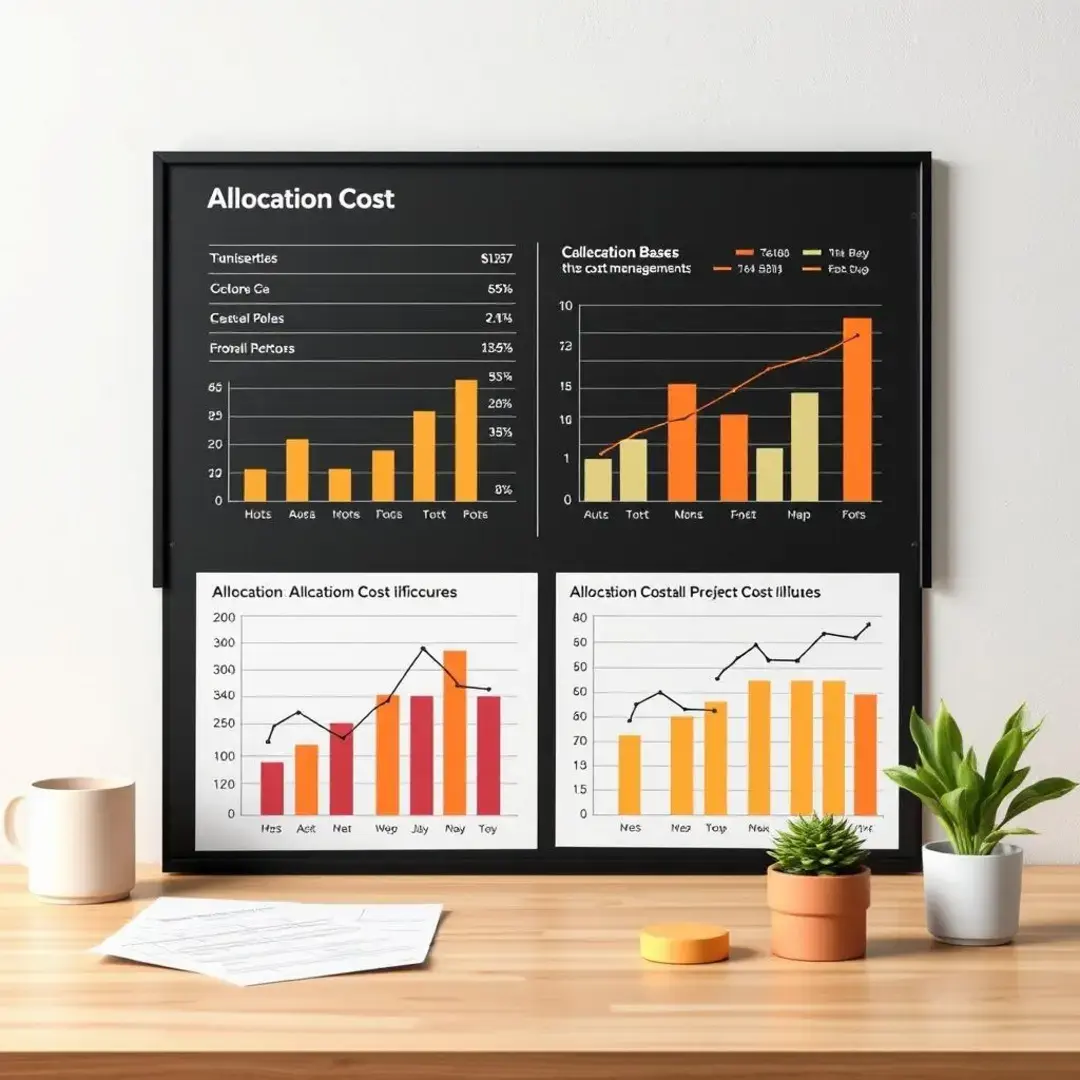 Charts illustrating allocation bases in startup cost management.