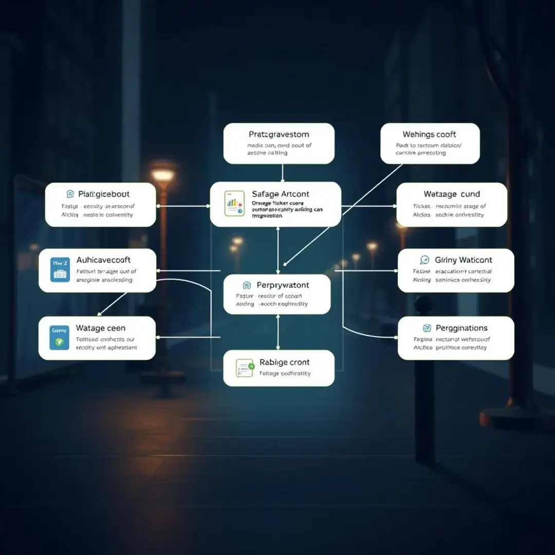 Graph comparing AI ticket routing app features and performance.