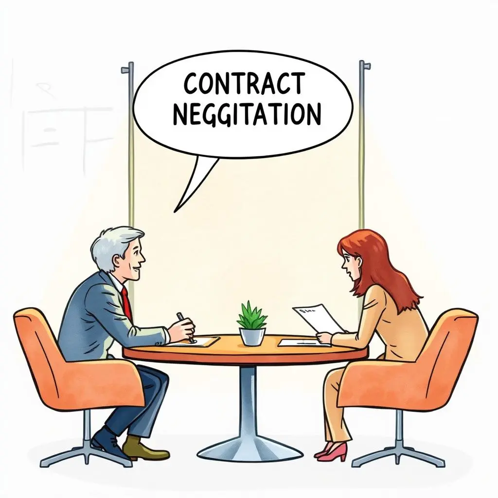 Proposal enhancement tool: Refine contract language for persuasion 1 Professionals negotiating contract terms at a modern conference table.