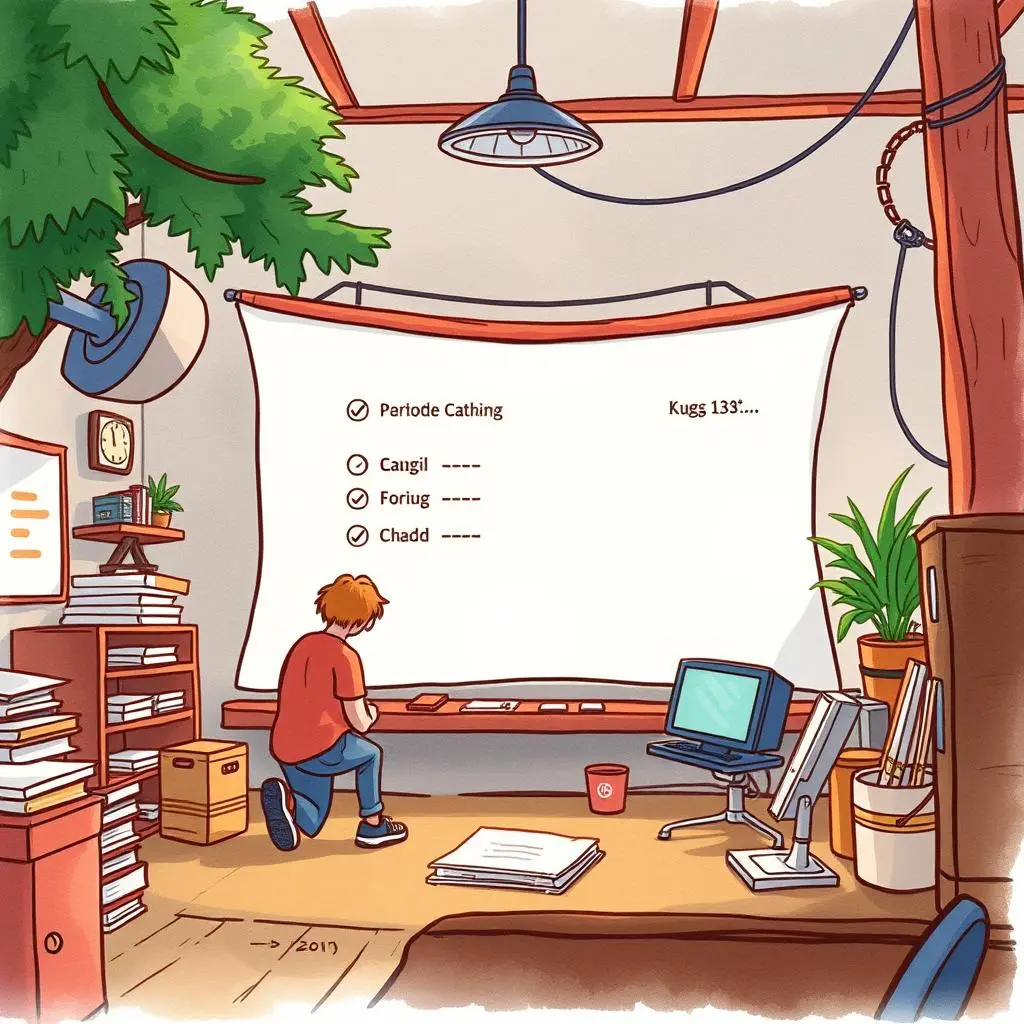 Expense benchmark estimator: Estimate expenses against typical benchmarks 1 Person analyzing expense benchmarks in a cozy, organized workspace.