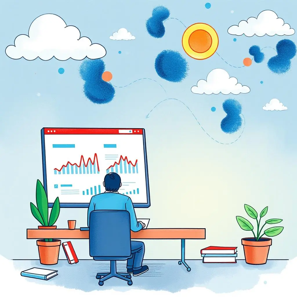 Outlier detecto: Spot unusual data points in your records 1 Detecting outliers in sales data with a professional analyzing reports on a computer screen.