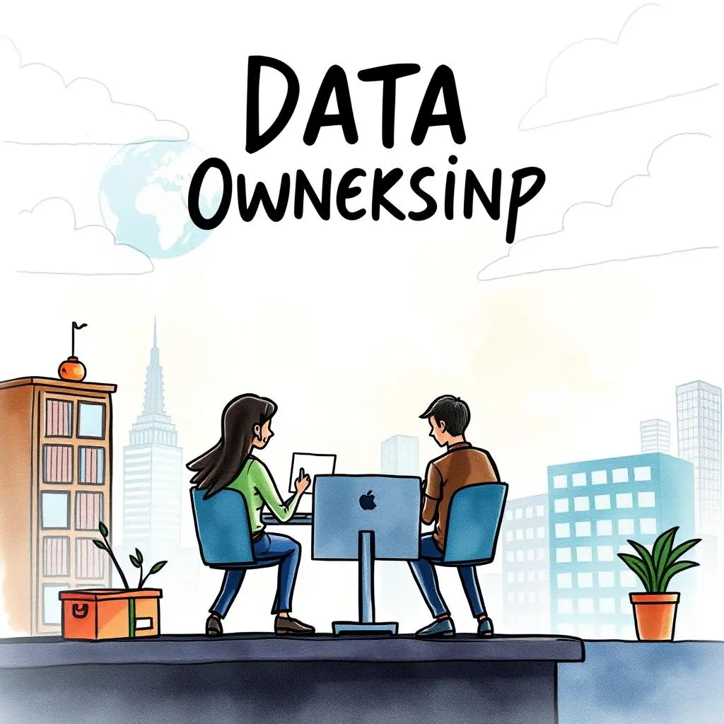Awareness campaign builder: Design awareness programs for data ownership 1 Data governance professionals collaborating on awareness campaign designs in a city office setting