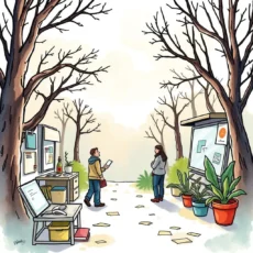 Tactical Adjuster tool displayed in an illustrative setting with people discussing strategies.