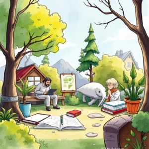 Streamlined Input Validator tool showcased in a vibrant, serene outdoor setting with professionals engaged in work.