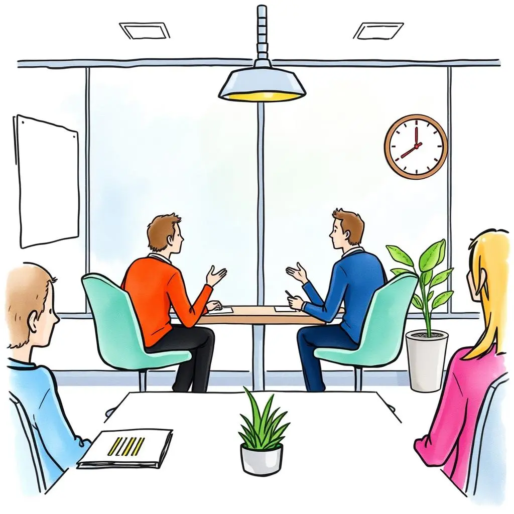 Schedule interview generator: Streamline scheduling for exit interviews 1 Schedule Interview Generator tool in use during an exit interview setup