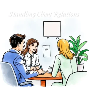 Client notes synthesizer: Summarize notes for effective client follow-up 1 Client Relations team discussing strategies around notes and follow-ups