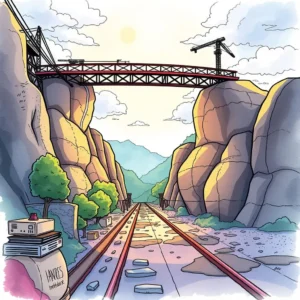 Web tool visualizing data integration challenges in infrastructure