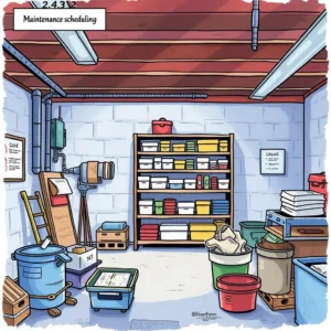 Supplies Inventory Planner for managing maintenance supplies in a facility's storeroom