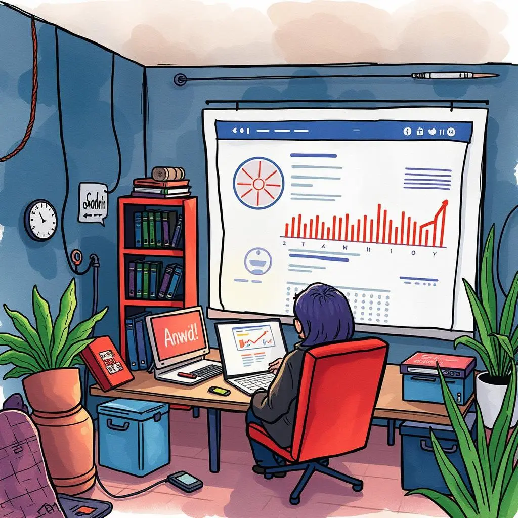 Malware behavior reporter: Produce detailed reports on malware behavior traits 1 Analyst reviewing malware behavior reports in a cybersecurity workspace.
