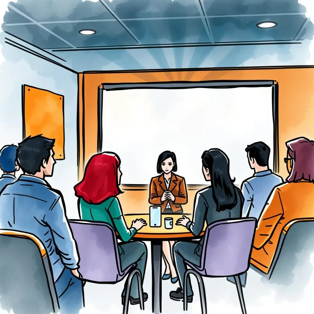 Consensus tracker: Track agreement levels among focus group participants 1 Focus group discussion with moderator presenting data insights.