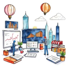 Engaging presentation creation tools for market research