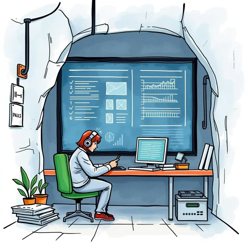 Data privacy impact analyzer: Assess impact of changes on data privacy 1 Data Privacy Impact Analyzer tool represented by a compliance analyst at a computer workstation in an office setting