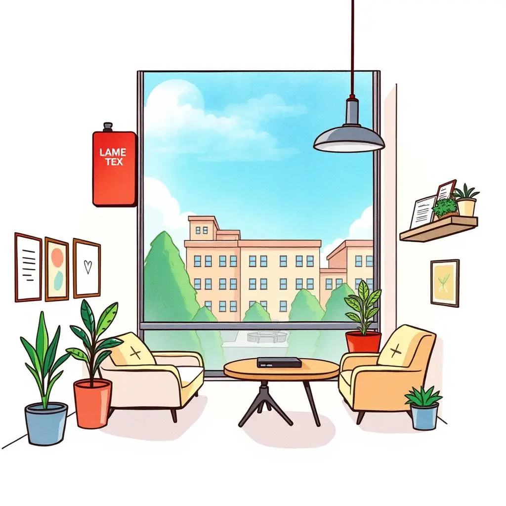Occupancy strategy formulator: Develop plans for space allocation changes 1 Cozy office space with plants and a view of the outside environment featuring modern furniture