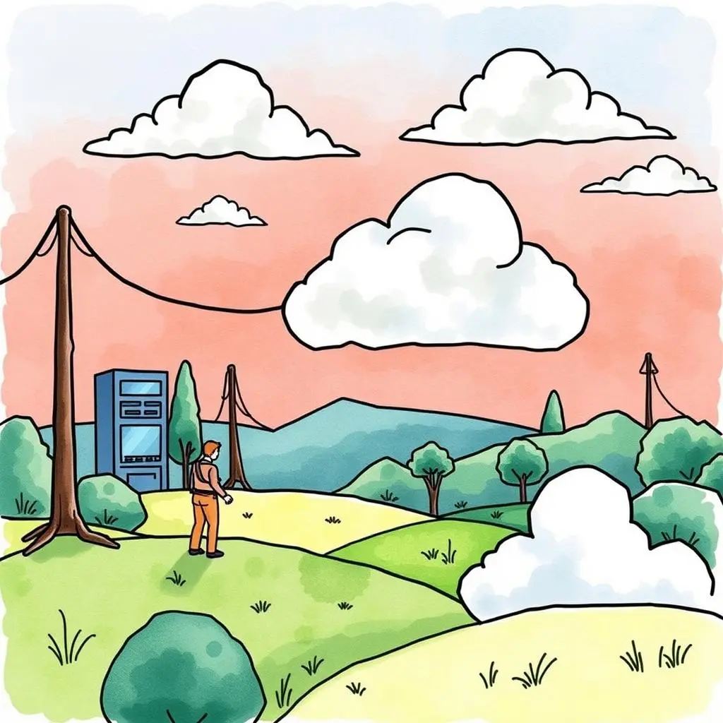 Incident review summary tool: Summarize incidents for better future responses 1 Person observing cloud patterns in a serene outdoor landscape.