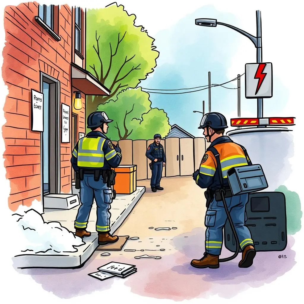 Recommendation optimizer: Enhance response strategies based on past incidents 1 A team of incident response personnel evaluating a security incident at a site.