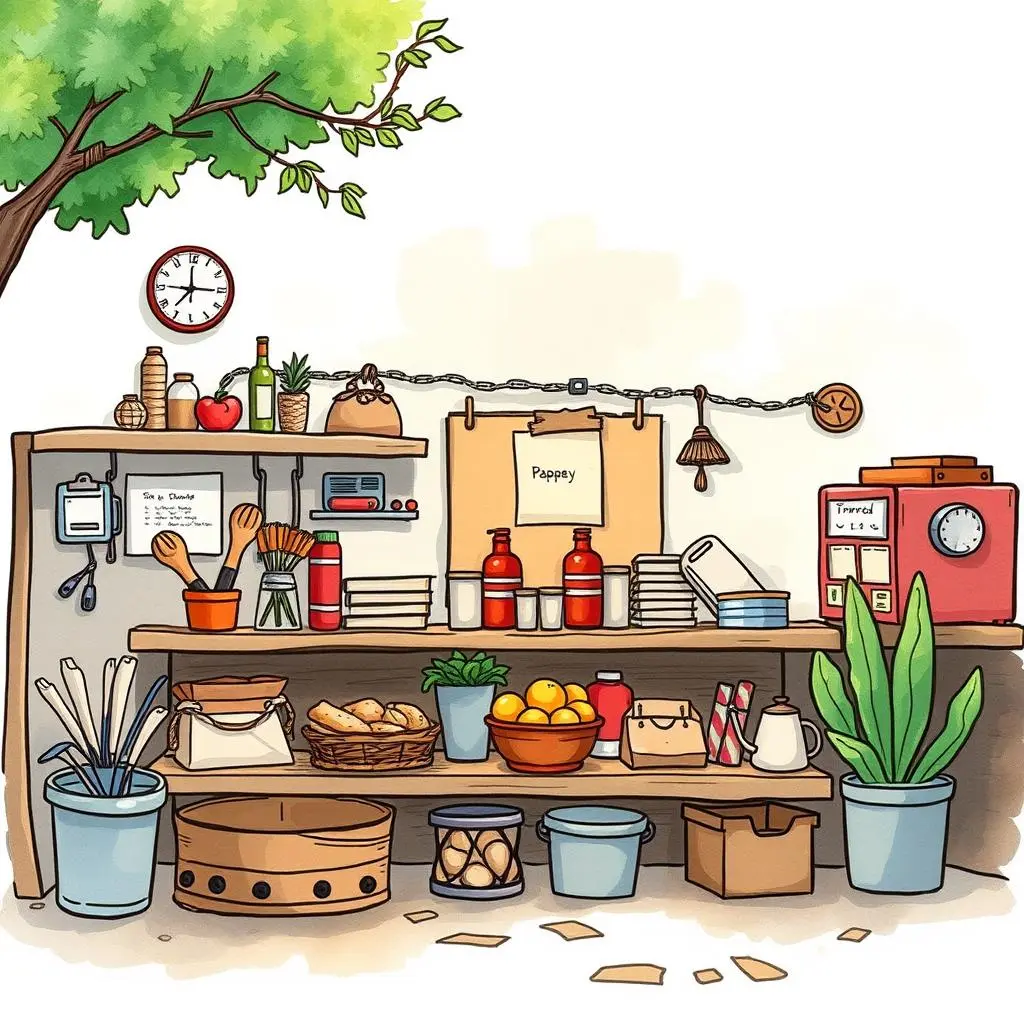 Profitability insight generator: Generate insights on profitability factors 1 A cozy workspace with organized supplies and plants for analysis tasks.