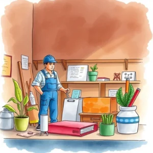 A quality control inspector examining materials with a focus on validation and specifications