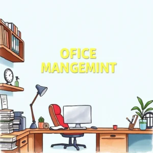 A tidy office desk illustrating workflow improvement tools.