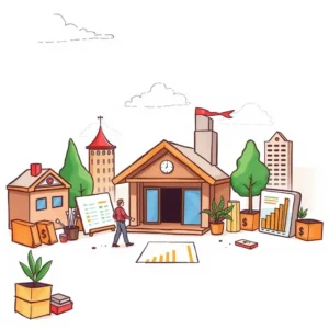 Data Insight Collector tool illustration showcasing data gathering for sales analysis