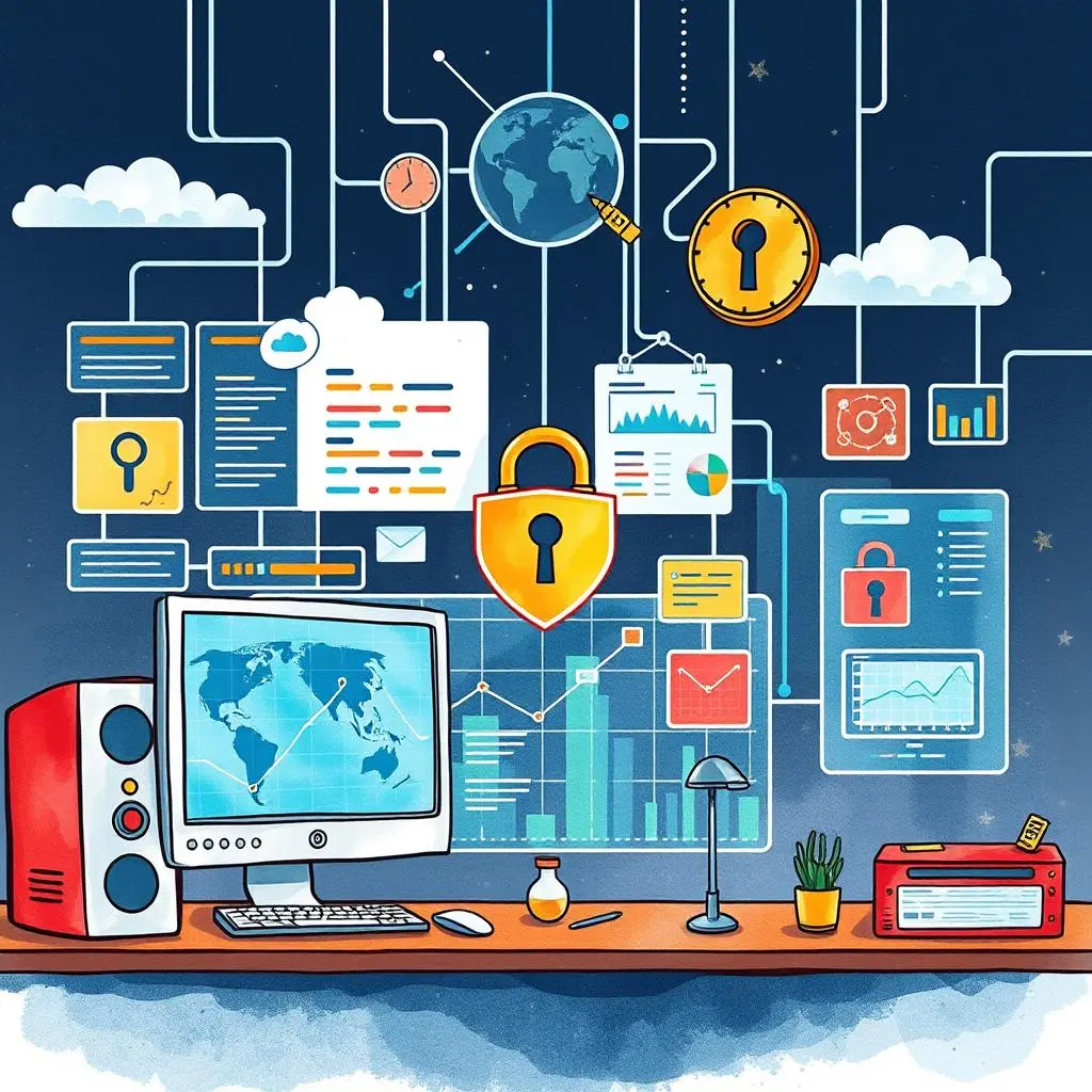 Behavioral trend insight: Analyze trends in user behavior for threats 1 Visualization of user behavior trends in cybersecurity monitoring tools.