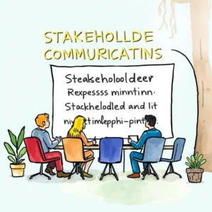 Team collaborating to streamline stakeholder communication and gather input efficiently.