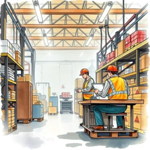 Concern addressing report generator: Formulate reports on stakeholder concerns 8 Manufacturing workers generating reports in a warehouse setting