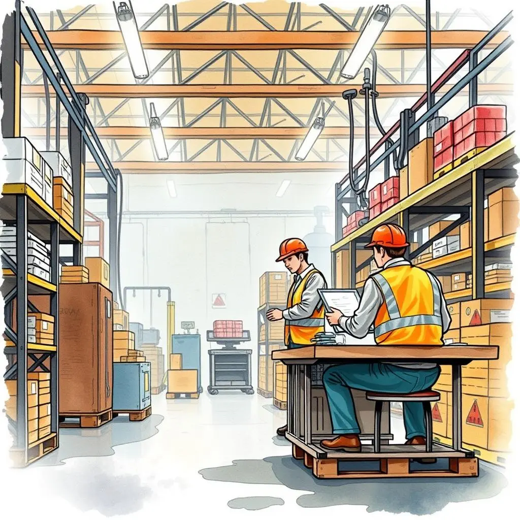 Concern addressing report generator: Formulate reports on stakeholder concerns 1 Manufacturing workers generating reports in a warehouse setting